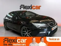 Usado Seat Leon FR 180 CV (132 kW) 2018 Negro Utilitario