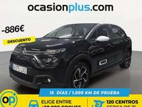 Usado Citroën C3 Feel 82 CV (60 kW) 2022 Negro Utilitario