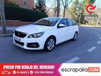 Usado Peugeot 308 SW Active 131 CV (96 kW) 2021 Blanco Familiar