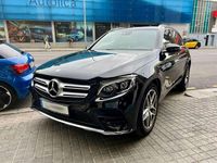 Usado Mercedes GLC250 AMG line 204 CV (150 kW) 2016 Negro SUV