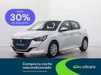 Usado Peugeot 208 Active 100 CV (73 kW) 2021 Blanco Utilitario