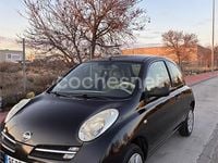 Usado Nissan Micra Visia 68 CV (50 kW) 2006 Negro Berlina