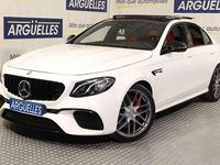 Usado Mercedes E63 AMG AMG 612 CV (450 kW) 2017 Blanco Berlina