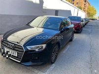Usado Audi A3 150 CV (110 kW) 2017 Negro Berlina