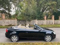Usado VW Eos 140 CV (102 kW) 2009 Negro Descapotable