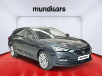 Usado Seat Leon 150 CV (110 kW) 2020 Negro Familiar