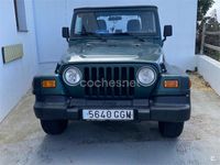 Usado Jeep Wrangler 118 CV (86 kW) 2003 Verde SUV