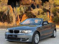 Usado BMW 118 Cabriolet 143 CV (105 kW) 2009 Gris / plata Descapotable