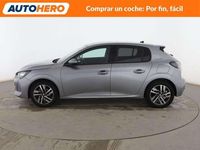 Usado Peugeot 208 Allure 102 CV (75 kW) 2021 Gris Utilitario