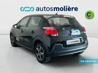 Usado Citroën C3 PureTech 83 CV (61 kW) 2024 Negro Berlina