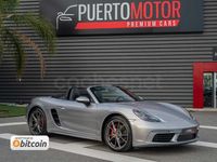 Usado Porsche 718 Boxster S 350 CV (257 kW) 2017 Gris / plata Descapotable