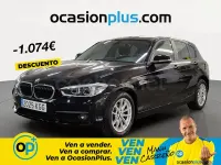 Usado BMW 116 116 CV (85 kW) 2017 Negro Utilitario