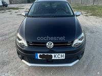 Usado VW Polo Cross 90 CV (66 kW) 2017 Negro Utilitario