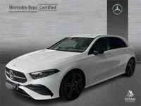 Usado Mercedes A180 AMG line 116 CV (85 kW) 2024 Blanco Berlina