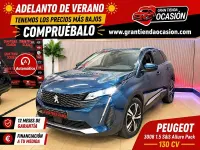 Usado Peugeot 3008 Allure 130 CV (95 kW) 2021 Azul SUV
