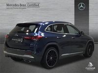 Usado Mercedes GLA200 AMG line 150 CV (110 kW) 2020 Azul denim SUV
