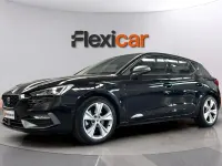 Usado Seat Leon FR 150 CV (110 kW) 2020 Negro Berlina