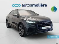 Usado Audi Q8 S-Line 340 CV (250 kW) 2021 Gris SUV