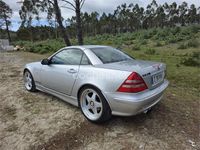Usado Mercedes SLK230 193 CV (141 kW) 1998 Gris / plata Descapotable