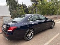 Usado Mercedes E220 Avantgarde 194 CV (142 kW) 2016 Azul Berlina