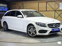 Usado Mercedes C220 Elegance 170 CV (125 kW) 2018 Blanco Familiar