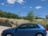 Usado Audi A3 Attraction 130 CV (95 kW) 2001 Azul Utilitario