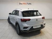 Usado VW T-Roc Sportline 190 CV (139 kW) 2018 Gris plata SUV