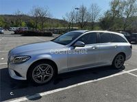 Usado Mercedes C200 150 CV (110 kW) 2019 Gris / plata Familiar