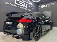 Usado Audi TTS Sport 400 CV (294 kW) 2017 Negro Descapotable