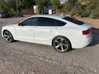 Usado Audi A5 Sportback S-Line 177 CV (130 kW) 2014 Blanco Utilitario