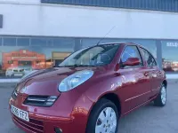Usado Nissan Micra Acenta 88 CV (64 kW) 2007 Granate Berlina