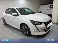 Usado Peugeot 208 Allure 100 CV (73 kW) 2020 Blanco Utilitario