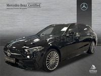Usado Mercedes C300e AMG line 313 CV (230 kW) 2023 Negro Familiar
