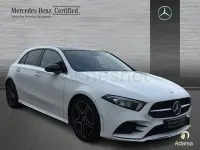 Usado Mercedes A180 AMG line 136 CV (100 kW) 2020 Blanco polar Berlina