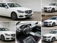 Usado Mercedes E200 Avantgarde 136 CV (100 kW) 2015 Blanco Familiar