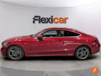 Usado Mercedes C220 194 CV (142 kW) 2021 Rojo Coupe