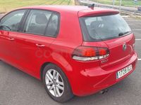 Usado VW Golf VI Sport 110 CV (80 kW) 2009 Rojo Utilitario