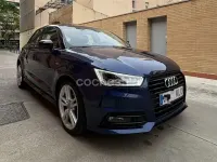 Usado Audi A1 Sportback S-Line 95 CV (69 kW) 2018 Azul Utilitario