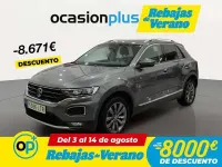 Usado VW T-Roc Sportline 190 CV (139 kW) 2021 Gris SUV