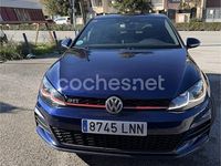Usado VW Golf VII GTI 230 CV (169 kW) 2017 Azul Berlina