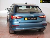 Usado Audi A3 Sportback 150 CV (110 kW) 2021 Azul Utilitario