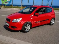 Usado Chevrolet Aveo LS 84 CV (61 kW) 2010 Rojo Berlina