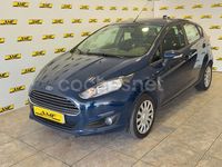 Usado Ford Fiesta Trend 82 CV (60 kW) 2014 Azul Utilitario