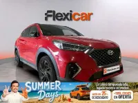 Usado Hyundai Tucson N Line 136 CV (100 kW) 2019 Rojo SUV