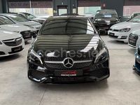 Usado Mercedes A180 AMG line 109 CV (80 kW) 2016 Negro Berlina