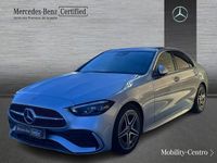 Usado Mercedes C200 AMG line 204 CV (150 kW) 2022 Hightechsilber metallic Berlina