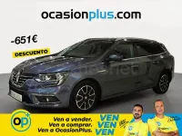 Usado Renault Mégane GrandTour Business 115 CV (84 kW) 2018 Gris / plata Familiar