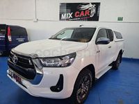 Usado Toyota HiLux 204 CV (150 kW) 2021 Blanco Pickup/Camioneta