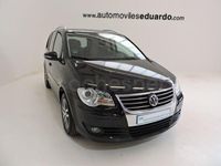 Usado VW Touran Advance 140 CV (102 kW) 2010 Negro Monovolumen