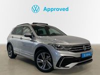 Usado VW Tiguan R-line 150 CV (110 kW) 2021 Gris SUV
